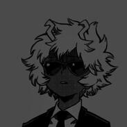 mina ashido looking like the men in black